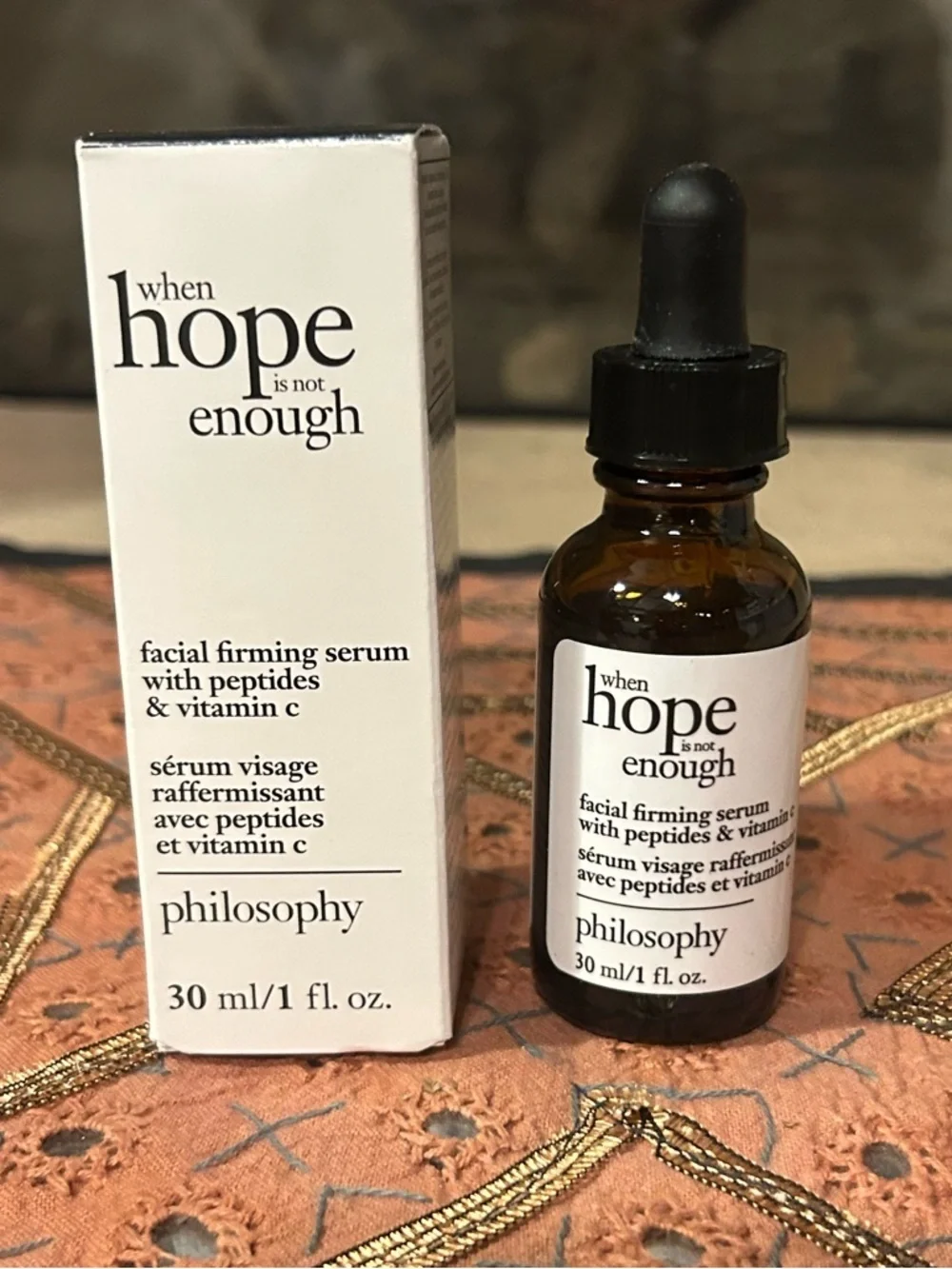 Philosophy When Hope Is Not Enough Facial Firming Serum
